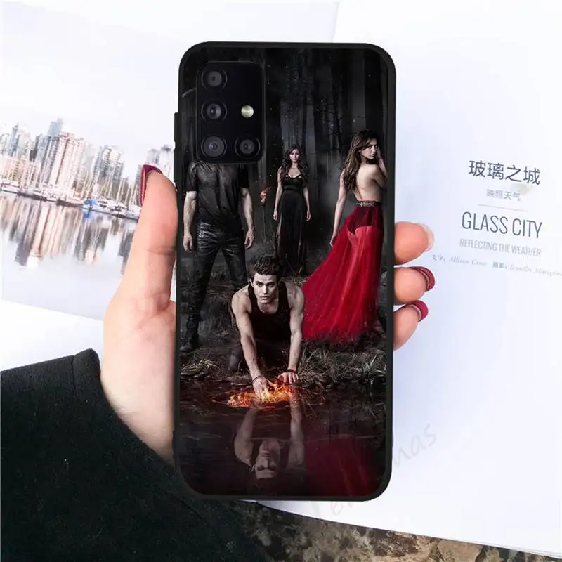 

Vampire Diaries Phone Case black For Samsung galaxy S 21 20 10 8 A 51 71 50 21s 70 40 20 20e note 10 plus Ultra 5g fe