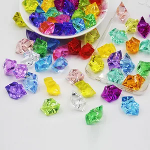 50 шт. пиратские Драгоценности сокровищ акриловые прозрачные кристаллы драгоценные камни Ваза Наполнитель конфетти подарок камень Рождество Пасха День святого Валентина