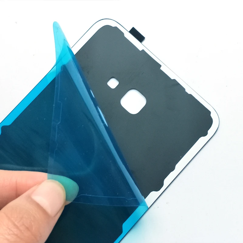 Оригинальный чехол для задней панели Samsung J4 + J4Plus Сменный Чехол стеклянной двери