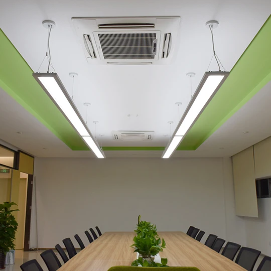 

8ft 80W DLC seamless continuous running led linear panel light
