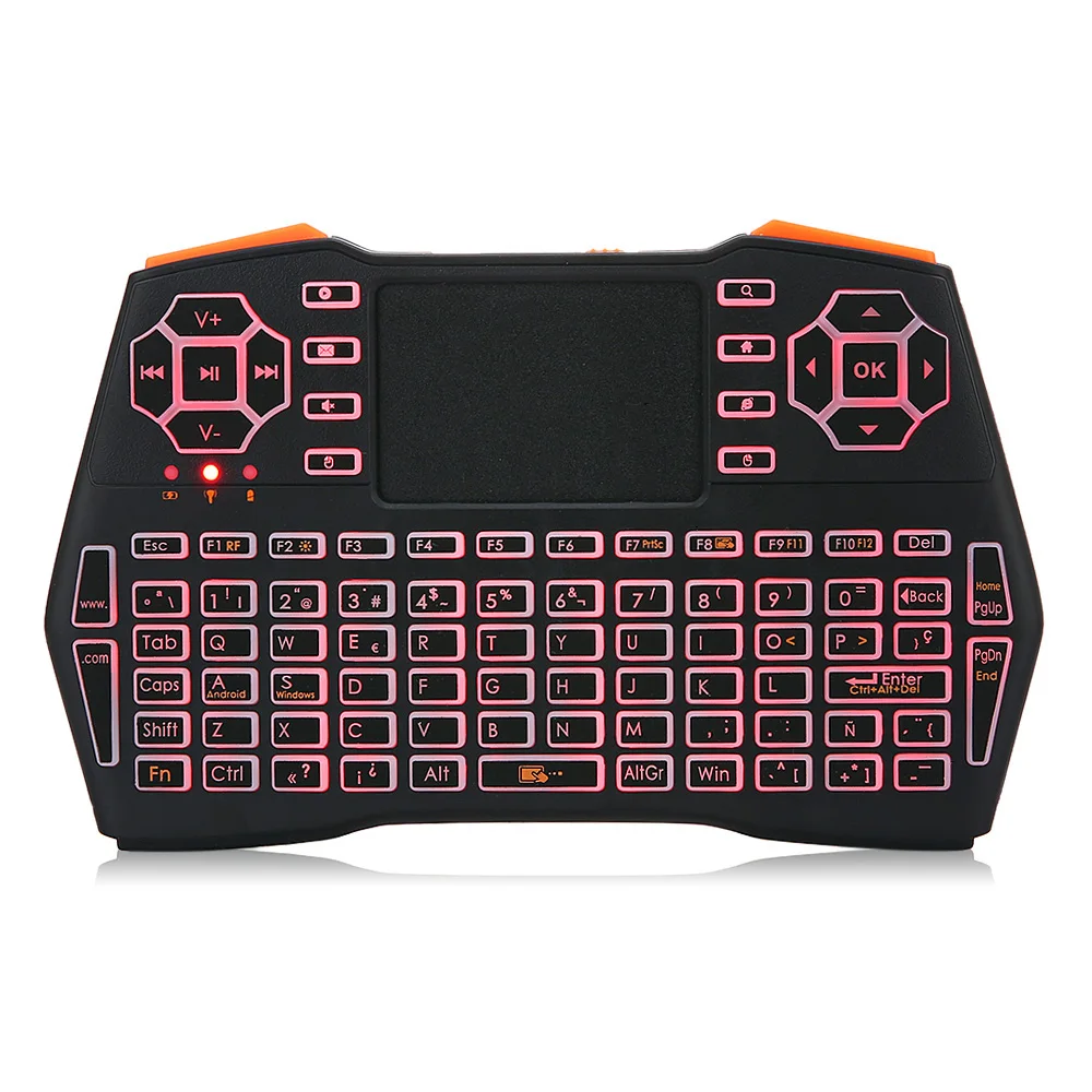 2 4 г воздушная мышь с аккумулятором трехцветная Подсветка мини Беспроводной