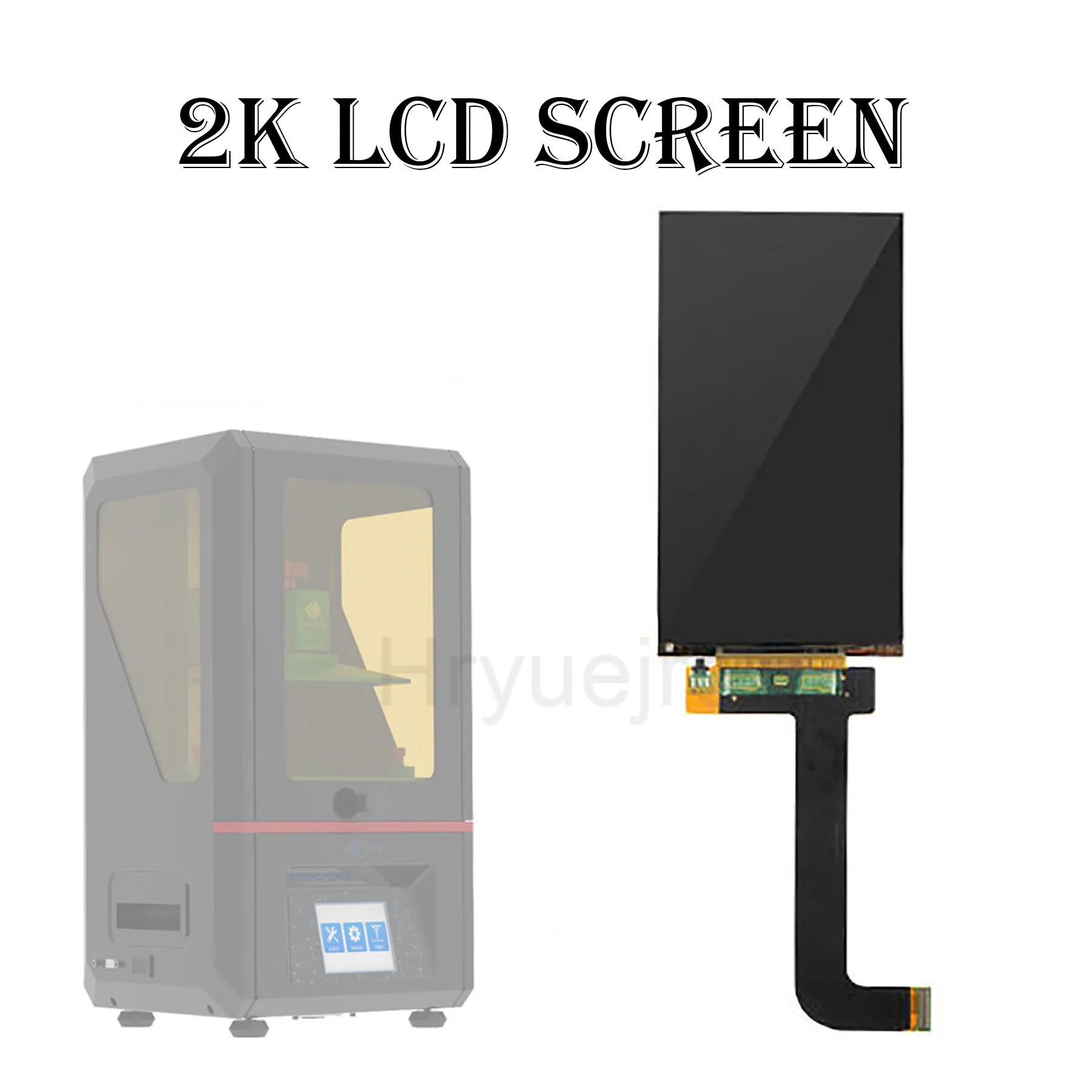 Для ANYCUBIC Фотон S ЖК дисплей 3D принтеры 5 дюймов LS055R1SX03 2K светильник отверждения