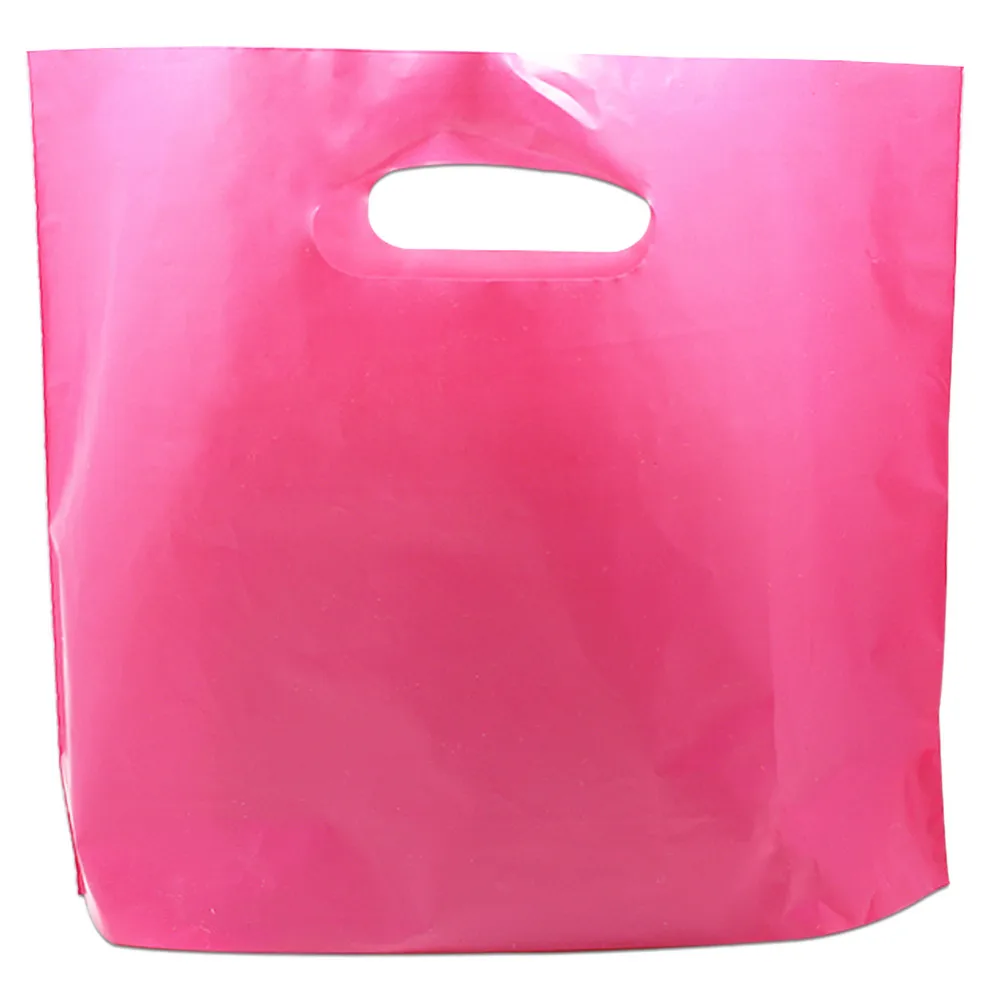 50 шт./лот упаковочные сумки для одежды портативные пластиковые хозяйственные