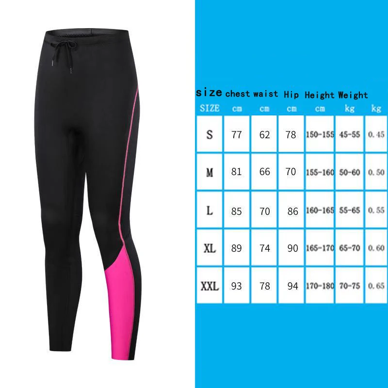 

Hisea 3mm Neoprene Women Elastic Soft Rashguard Tights Diving Jacket and pants are sold separately bodysuit coat trousers2021