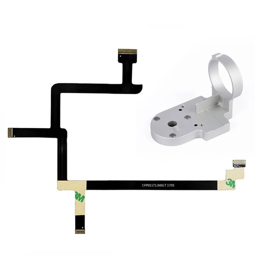 Yaw Arm алюминиевый кронштейн лента плоский кабель для DJI Phantom 3 Стандартный P3S SE Дрон камера Gimbal Ремонт Запчасти Замена - Цвет: roll arm for SE