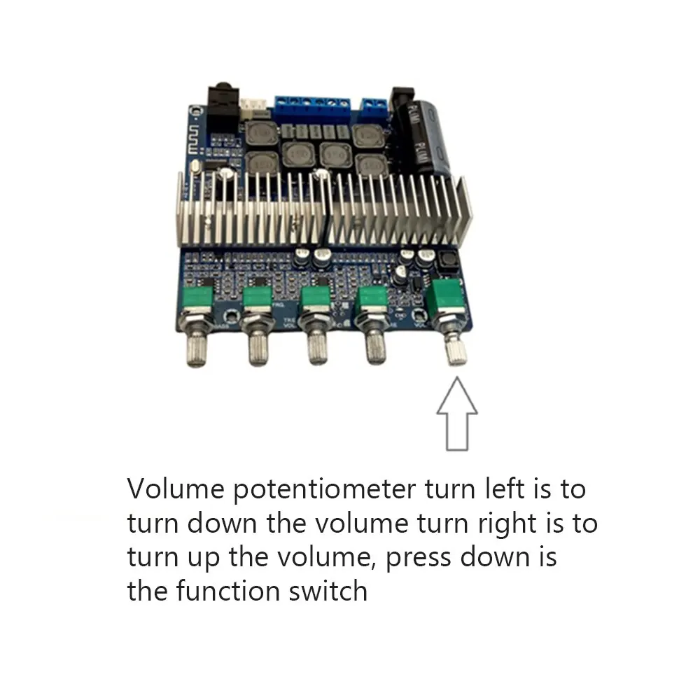 TPA3116 цифровой аудио усилитель плата Bluetooth 4 2 Auido 0 канальный усилители DC12-24V 50 Вт * |