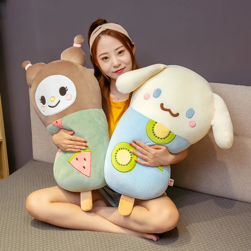 

1pc 65cm Cute cartoon ice cream plush doll toy soft stuffed animal pillow cushion kids and girls holiday gifts