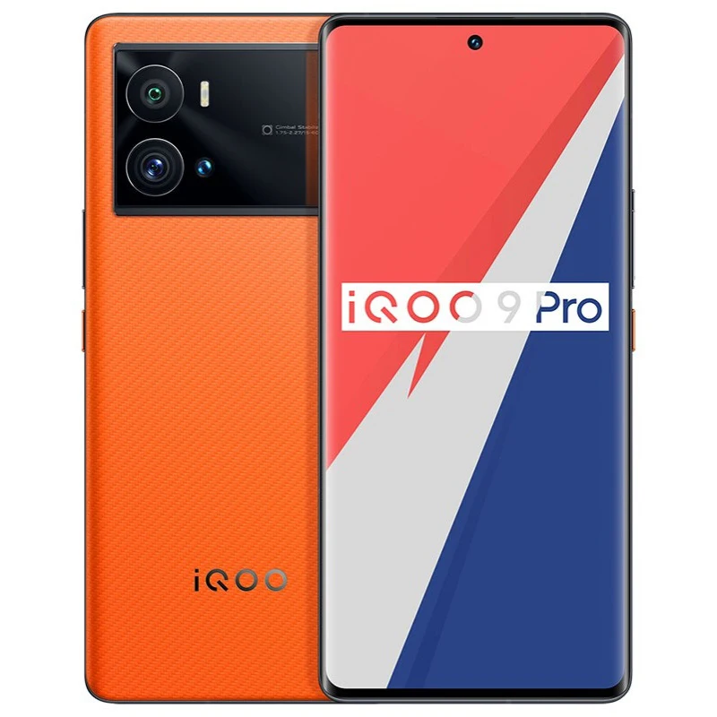 Najtaniej Oryginalny ViVO IQOO 9 Pro 5G Telefon Komórkowy 6.78 Cali LTPO AMOLED Snapdragon 8 Gen1 Android 12 Główna Kamera 50.0MP Smartphone