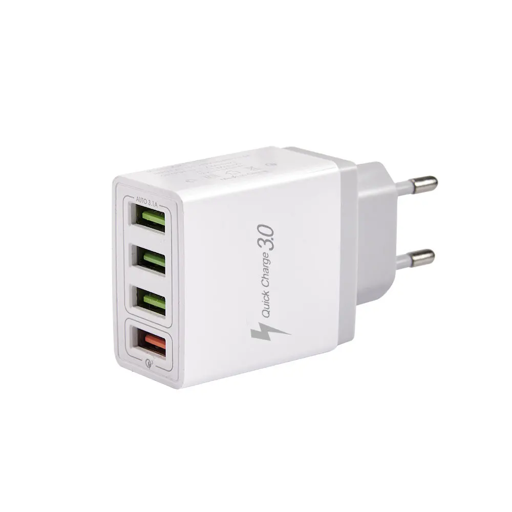 3а Быстрая зарядка 3,0 USB зарядное устройство ЕС США настенный мобильный телефон зарядное устройство адаптер для iPhone Быстрая зарядка для Xiaomi samsung huawei