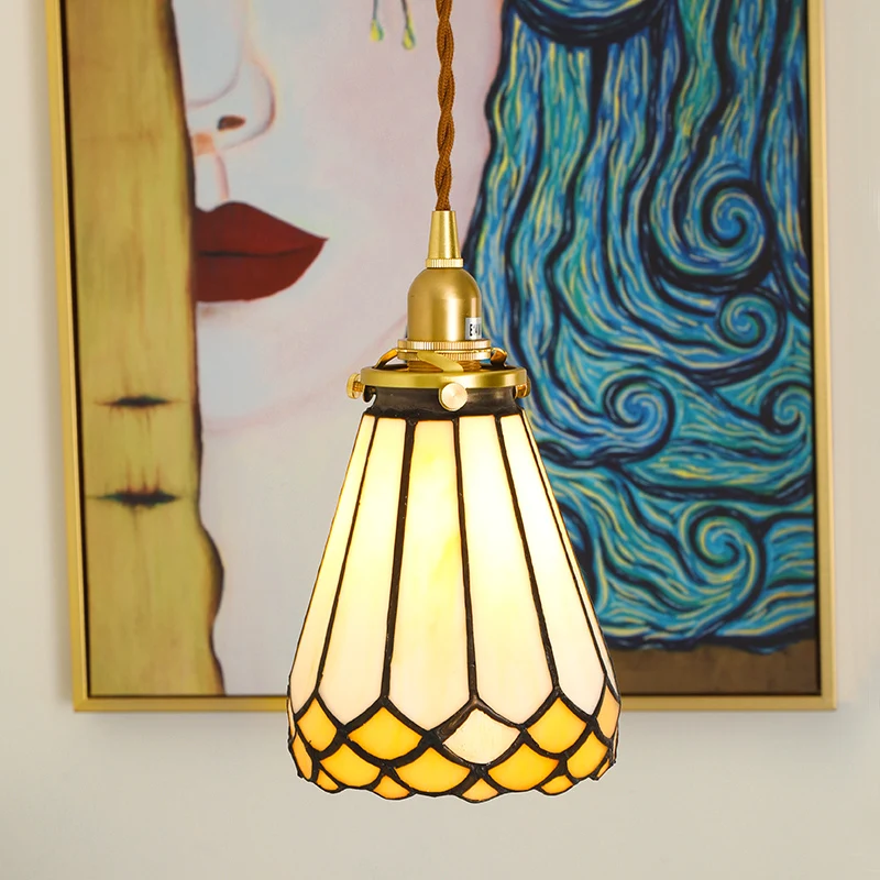 Современный Медный Подвесной светильник светодиодный подвесной стеклянный