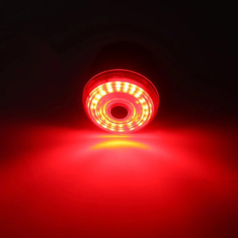 

Tocawe 1pc High Quality LED Smart Brake Sensing Lamp USB Rechargeable IP65 Waterproof Bicycle Taillight With Charge Cable