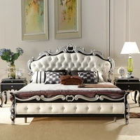 high quality european modern bed 2 people 1 8 m bedroom furniture 9091