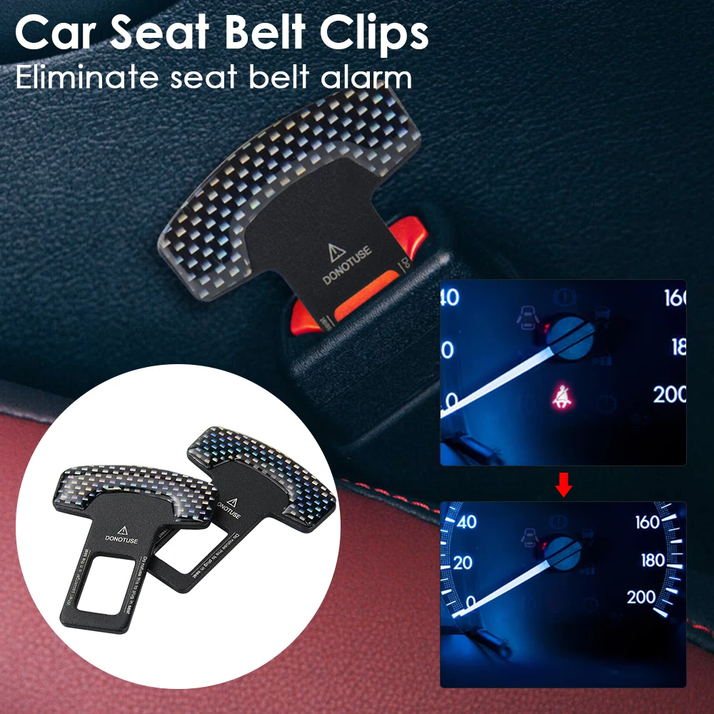 

Car Safety Belt Buckle Clip Car Seat Belt Stopper Plug Vehicle Mount Bottle Opener Universal Interior Accessories