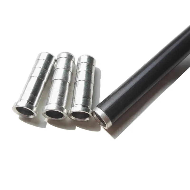 50 шт. алюминиевые вставки для стрел из углеродного стекловолокна 6 0/6 2/7 мм|Дартс| |