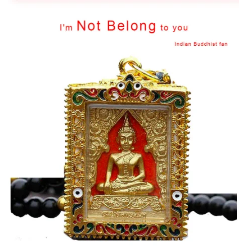 2020 Винтажный Золотой амулет Будды подвеска ожерелье подвески из Таиланда