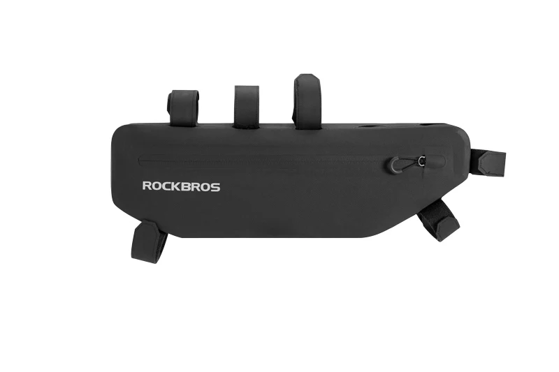 ROCKBROS Велосипед Сумка непромокаемые большой Ёмкость MTB дорожный велосипед рама сумка Треугольники чехол Водонепроницаемый шприц для заделки швов сумка панье аксессуары - Цвет: AS-043