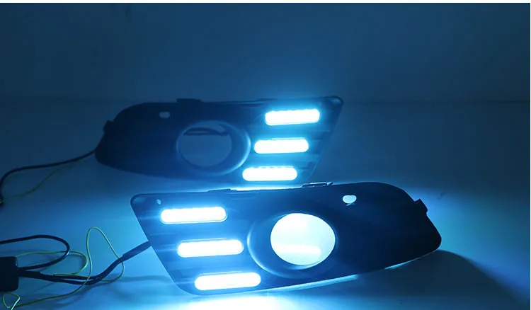 Дневные ходовые огни Osmrk со светодиодной подсветкой и передними