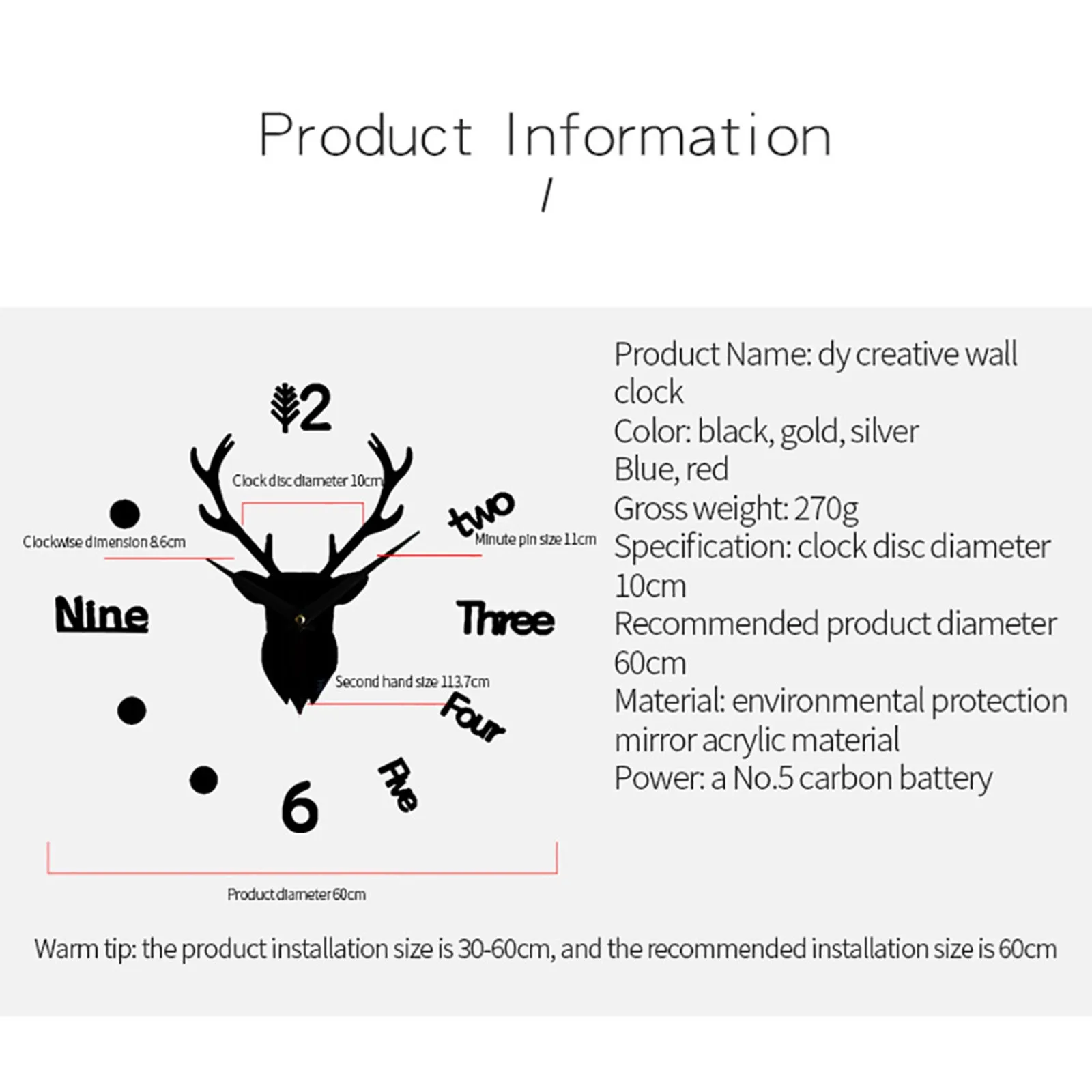 Большие настенные часы современного дизайна безрамочные сделай сам без звука 3D