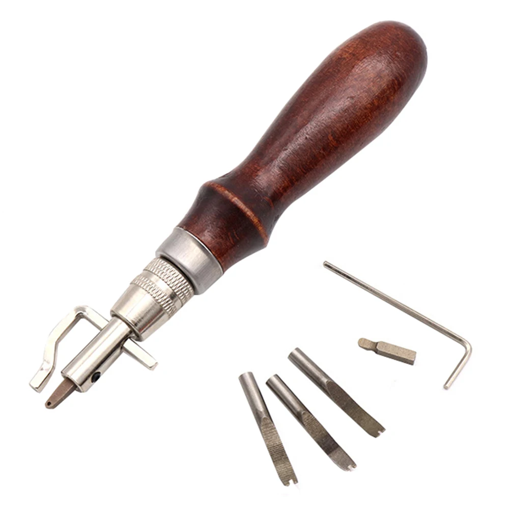 Многофункциональное кожаное устройство для прессования края тренча, инструмент для резки, сделай сам вручную для кожи