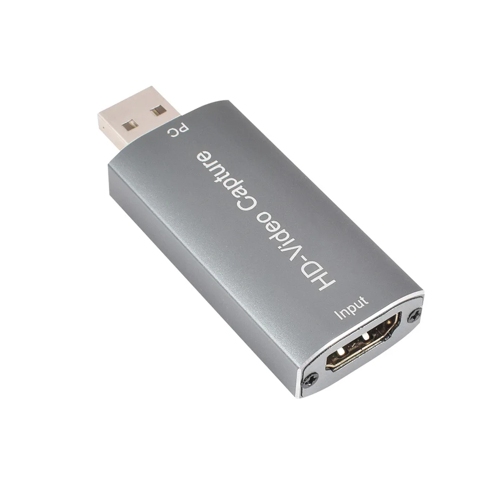 4K@30Hz To 1080P 60HzCapture Card 4K HDMI-compatible USB 2.0 Capturer Video Grabber Live Streaming Box Recording for PS4 XBOX | Компьютеры