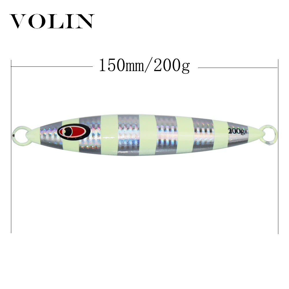 Новинка 2022 Большая яркая рыболовная приманка VOLIN 200 г 300 350 450 лодка с медленным