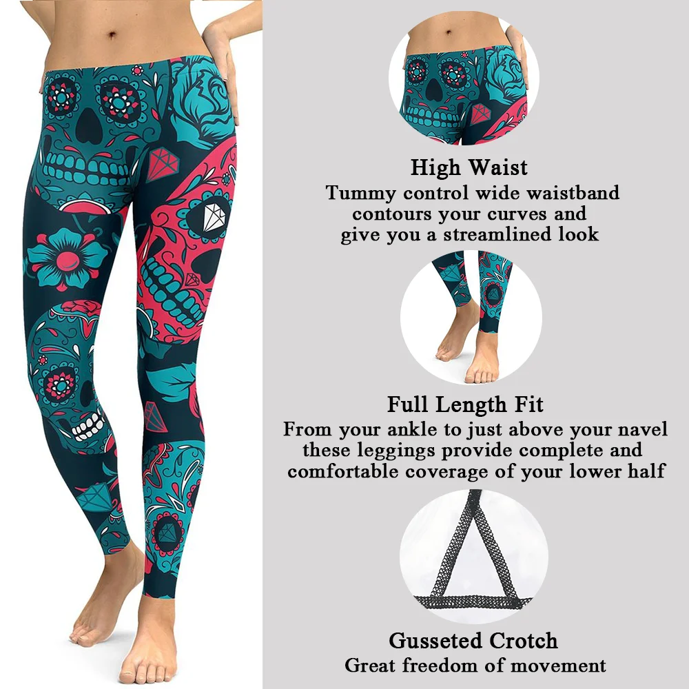 

Леггинсы Gossina с черепом, спортивные женские леггинсы, Леггинсы для фитнеса, сексуальная спортивная одежда, женская одежда для тренировок, 2021