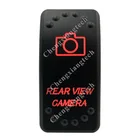 12V 20A  24V 10A двойной красный светодиод 5P включения выключения кулисный переключатель SPST заднего вида Камера Водонепроницаемый для автомобилей, лодок, грузовиков, автомат защити цепи