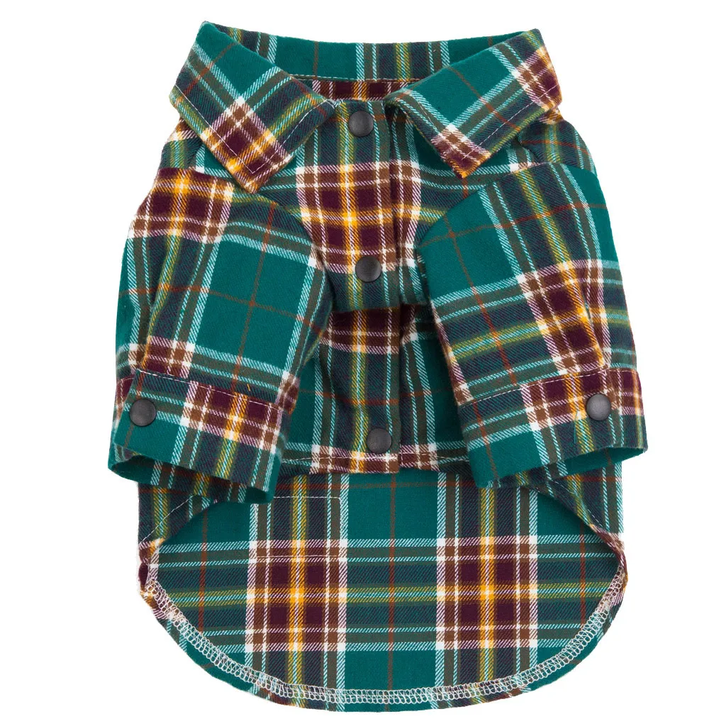 Рубашка для собак с милым принтом одежда домашних животных цветная кошек пальто