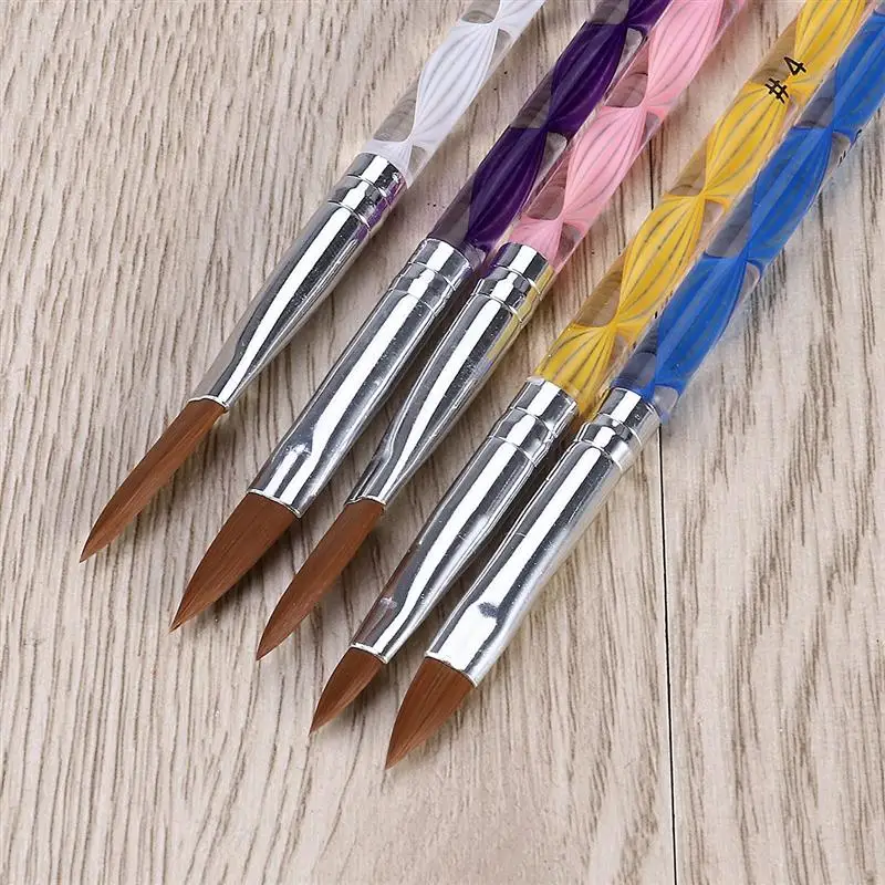 5 шт. акриловая ручка для дизайна ногтей | Красота и здоровье