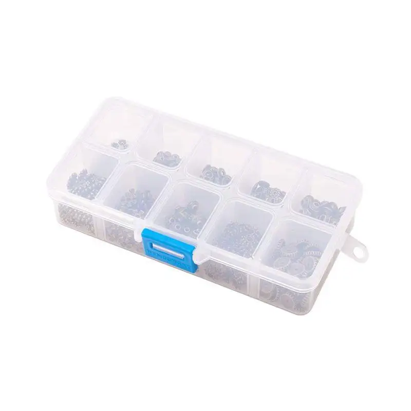 

1 Box 500 PCS 10-Style Antique Tibetan Bronze Spacer Beads Jewelry Findings Accessories for Bracelet Necklace Jewelry Making