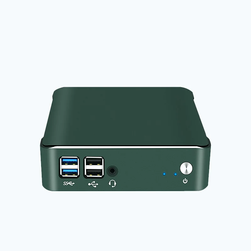 Мини-ПК Pfsense без вентилятора BKHD Window 10 Linux Core i3-8145U 2 * DDR4 M.2 Nuc ультракомпактный