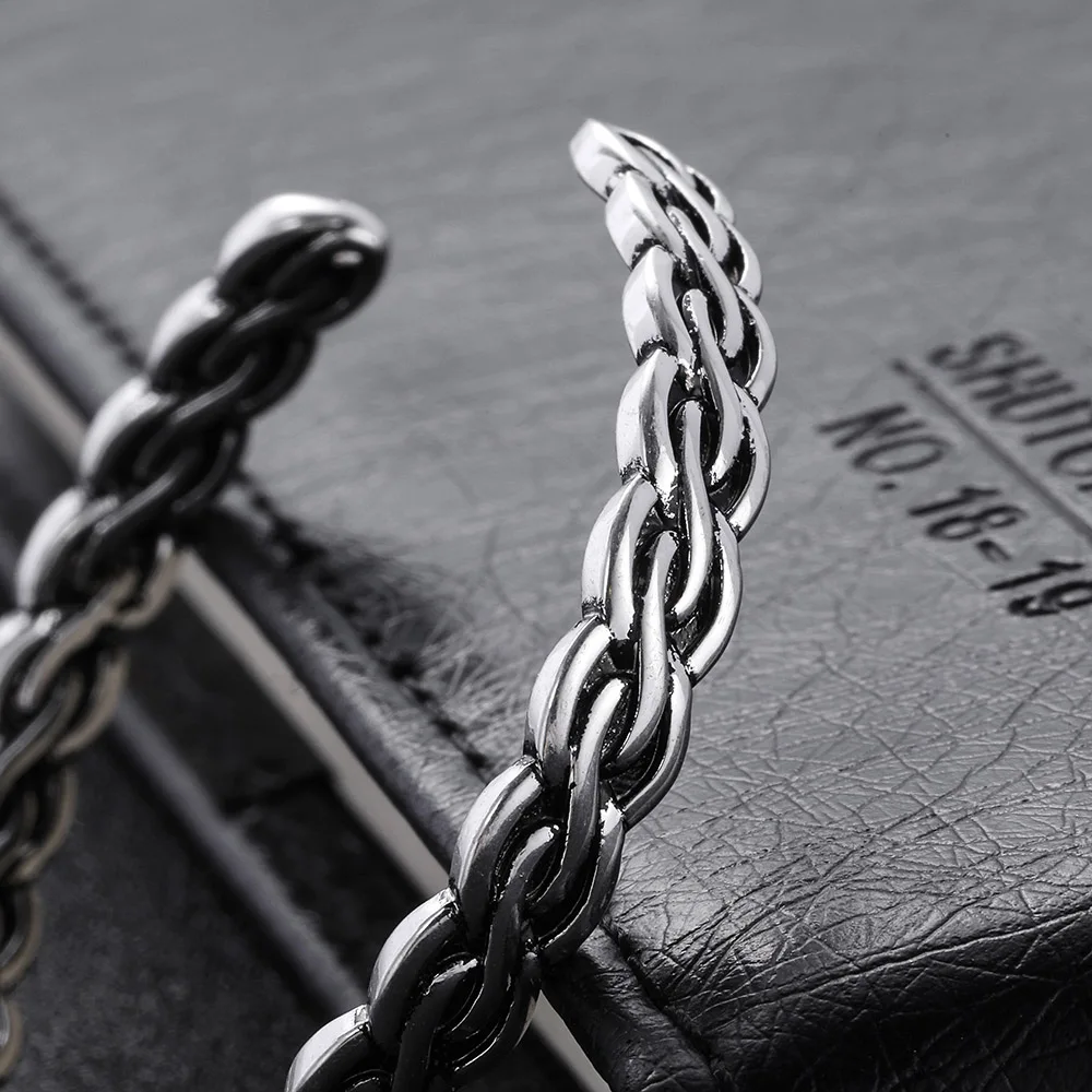 Стильный браслет в форме пшеницы для мужчин и женщин Браслет манжета Будды ретро