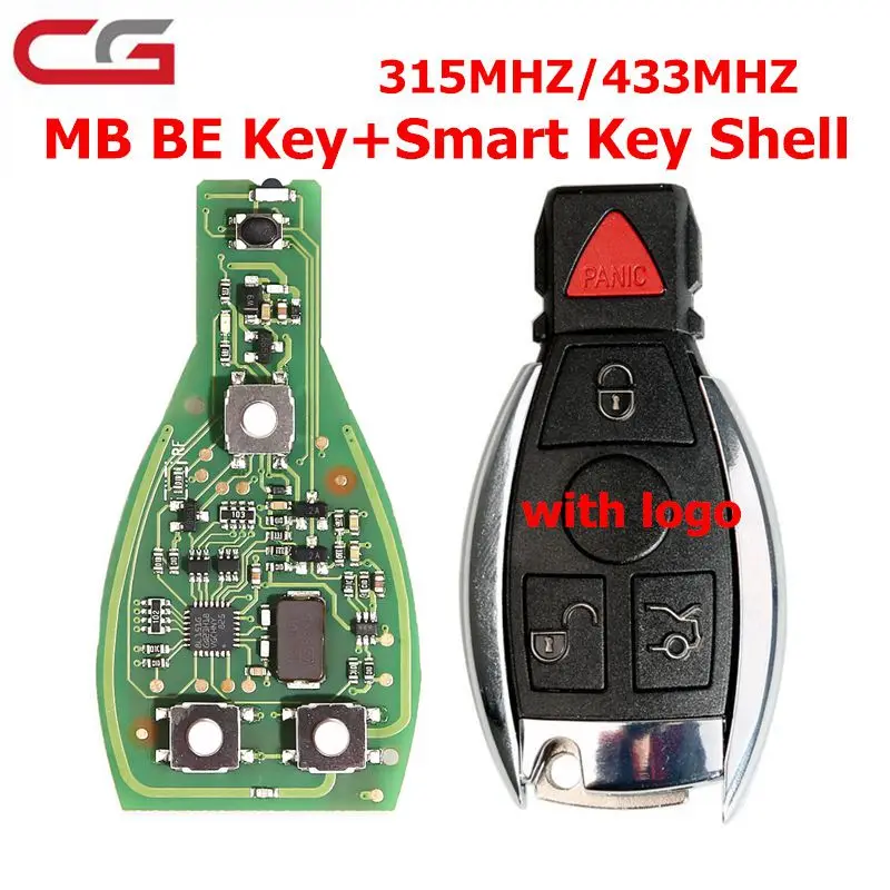 CGDI MB CG BE Key Support All for Benz FBS3 & Automatic Recovery Working CG FOR BENZ Key 315/433MHz Work with CGDI MB Programmer