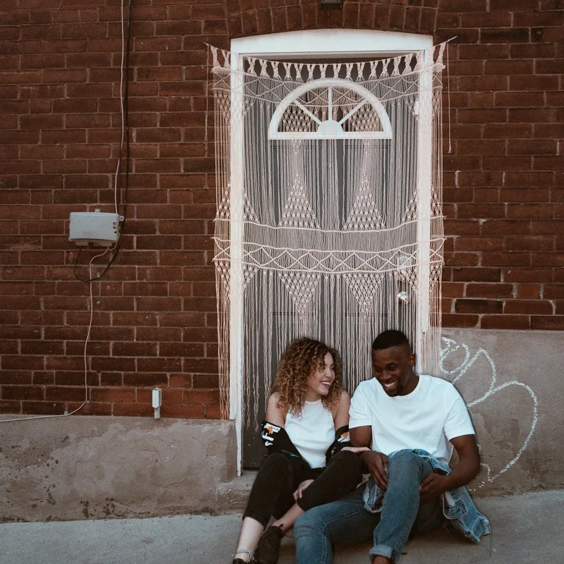 

Curtain Large Wall Hanging Bohemian Wedding Decoration, 120cm Wide x 210cm High