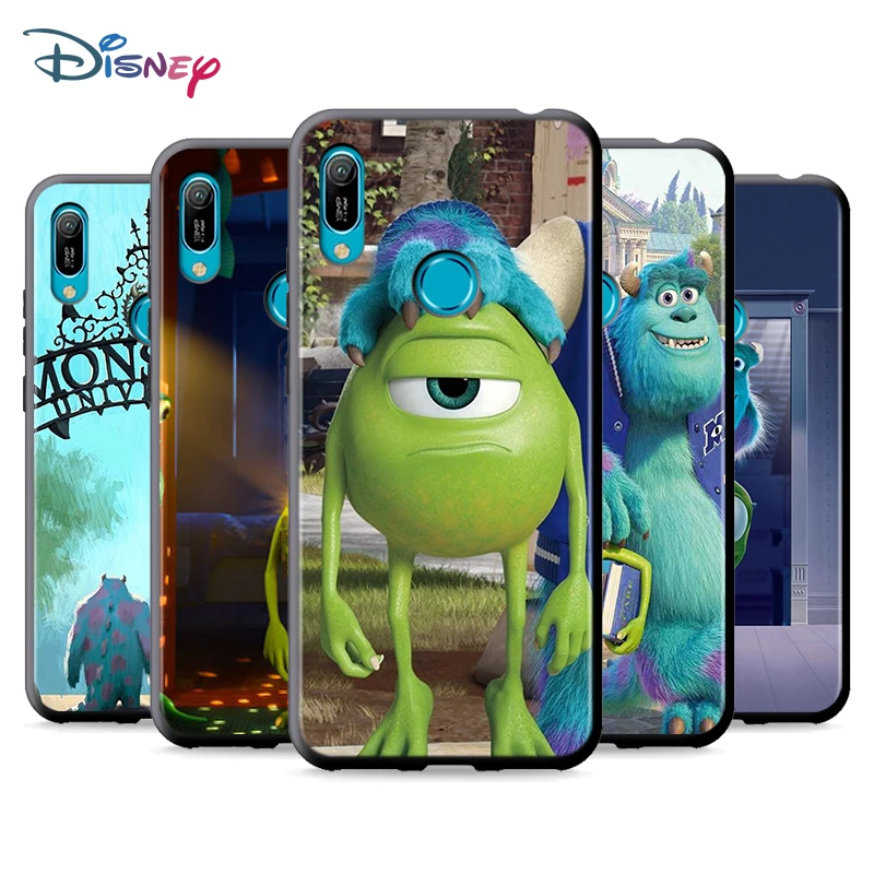 

Black Soft Monsters University For Huawei P Smart 2021 2020 Z S Mate 40 RS 30 20 20X 10 Pro Plus Lite 2019 Phone Case