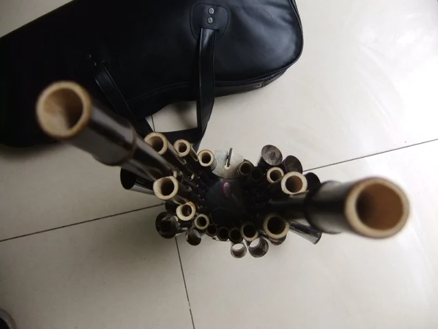 Китайский музыкальный инструмент нижняя часть из розового дерева SHENG C тон 17 key