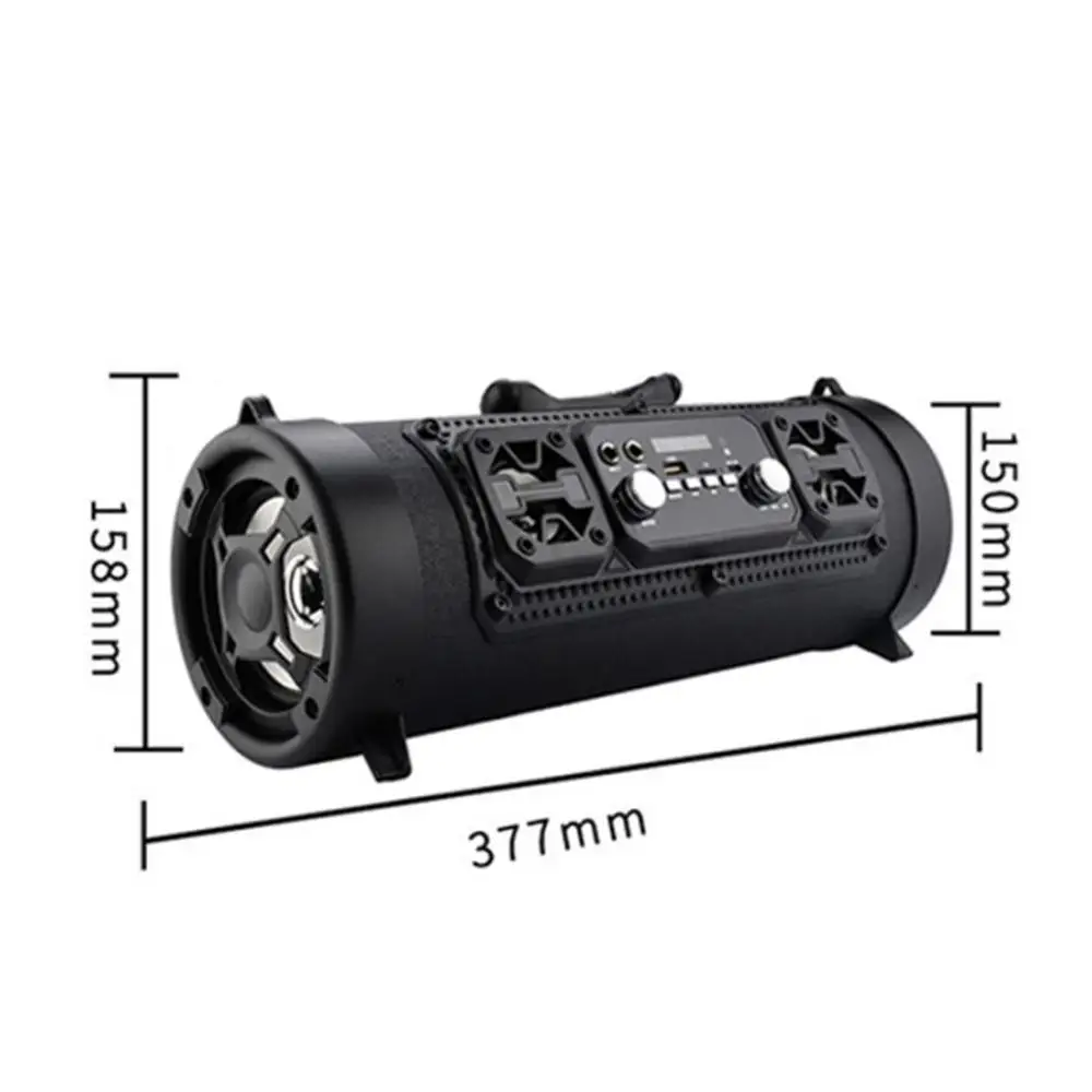 

2020 Rocket Launcher Shape Wireless Bluetooth Waterproof Portable High-power Bass Music Barrel Speaker for Outdoor Spot