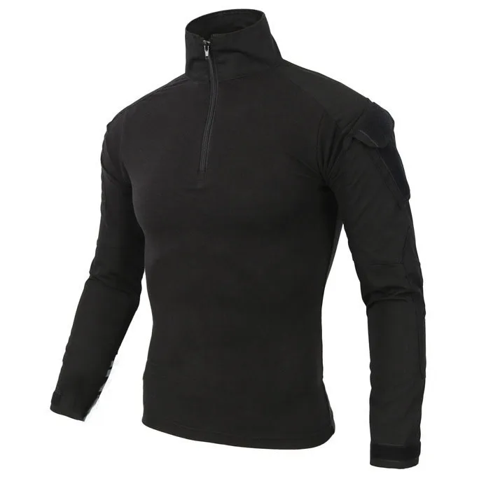 Militar Shirt 1 Мужская одежда высокого качества на открытом воздухе Военная Униформа камуфляжная рубашка тактическая одежда полный Маскировка ACU Настоящий мужской Frogman - Цвет: Militar Shirt 1