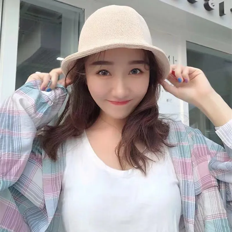 Женские шапки японская милая маленькая Рыбацкая шапка весенне-осенняя Женская