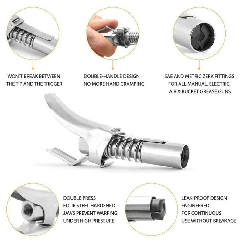 Адаптер для смазочного пистолета автомобильный смазочный соединитель Ez-Pz