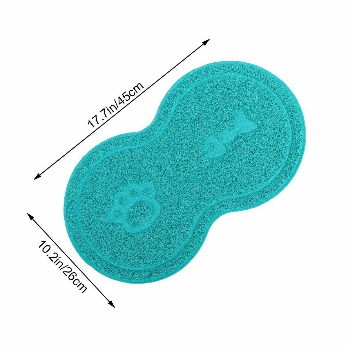 Pet Dog Cat Litter Mat Feeding Puppy Kitty Dish Bowl Placemat Tray Tidy Easy Cleaning | Дом и сад