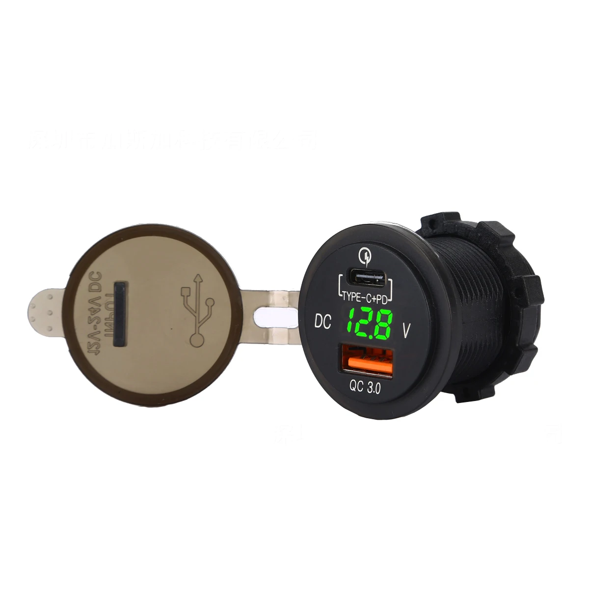 Быстрое зарядное устройство USB PD Type C для автомобиля с питанием 2 0 и быстрой