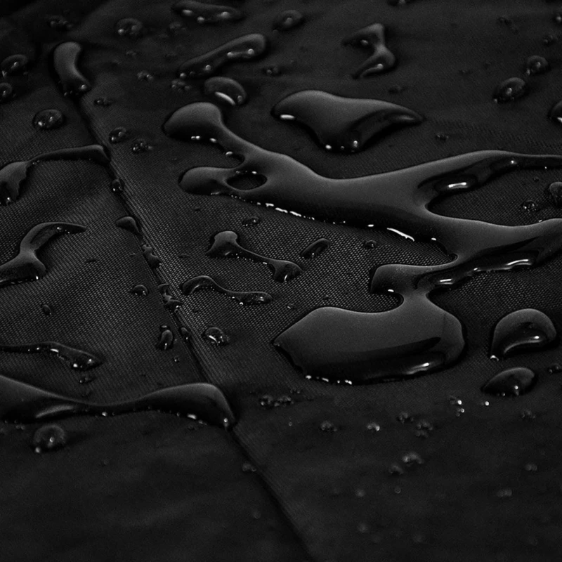 Садовый шезлонг M68E для балкона черный непромокаемый навес от солнца ткань