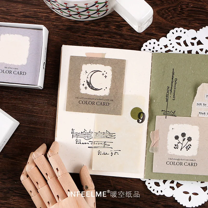 40 шт./лот блокноты для записей из материала цветная иллюзия нежелательный журнал