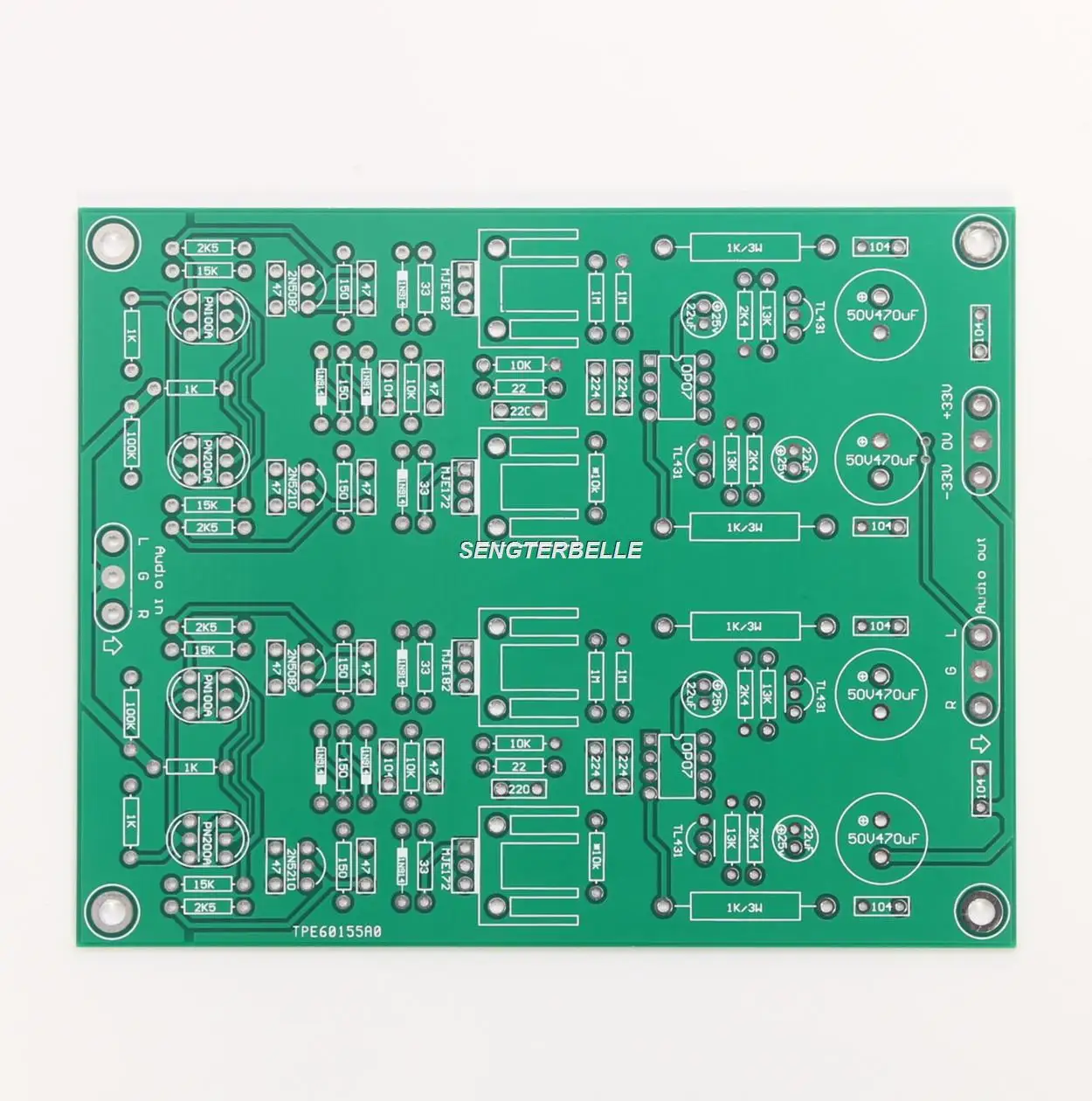 

1 шт., плата предварительного усиления Hi-Fi стерео класса А, печатная плата DOA33, плата предварительного усиления, Новинка