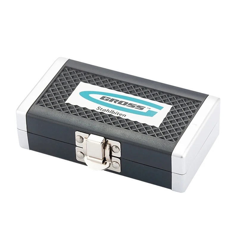 Набор бит GROSS 11363 (В Наборе 32 предмета сталь S2 магнитный адаптер держатель для