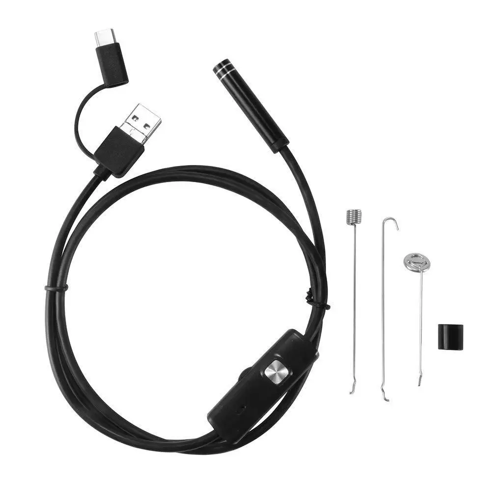 1200P внешняя Hd Гибкая проверка кабеля Usb Andriod камера s эндоскоп для телефона