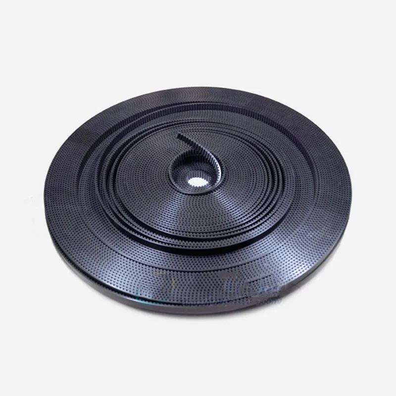 1 метр 5 м ремень для синхронизации со стальным проводом черный полиуретановый