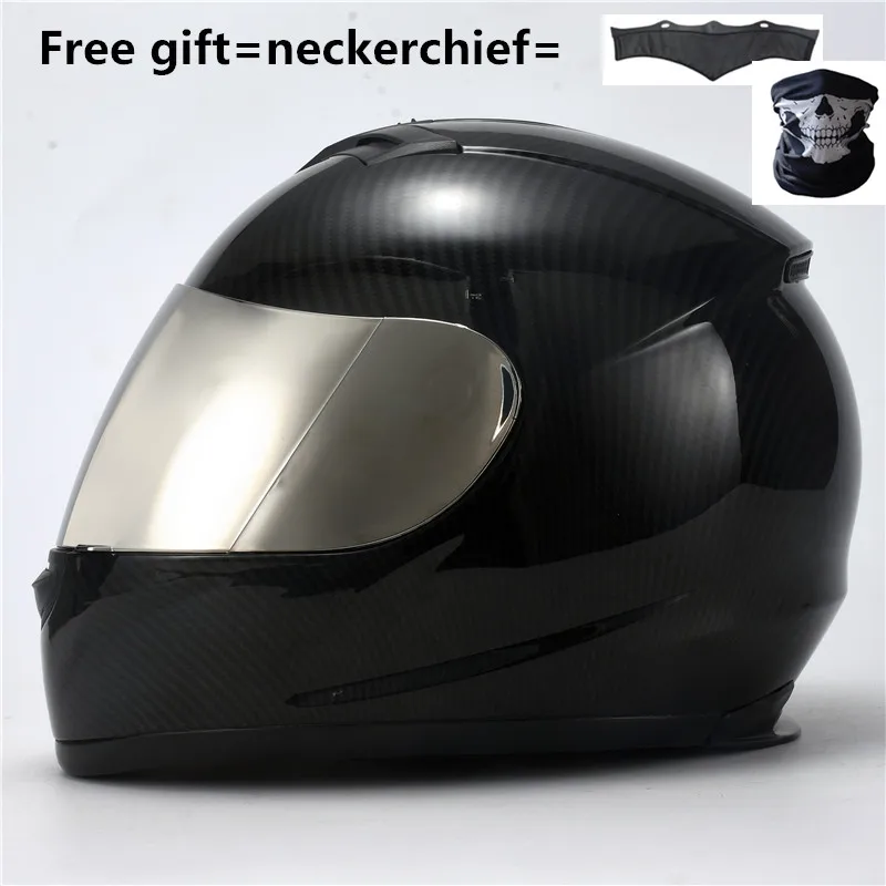 ABS material Gloss Мото шлемы полное лицо мото rcycle шлемы DOT одобренные с удаленным шейным платком четыре сезона солнцезащитный щит Прикрепленный прозрачный козырек - Цвет: ABS material Gloss