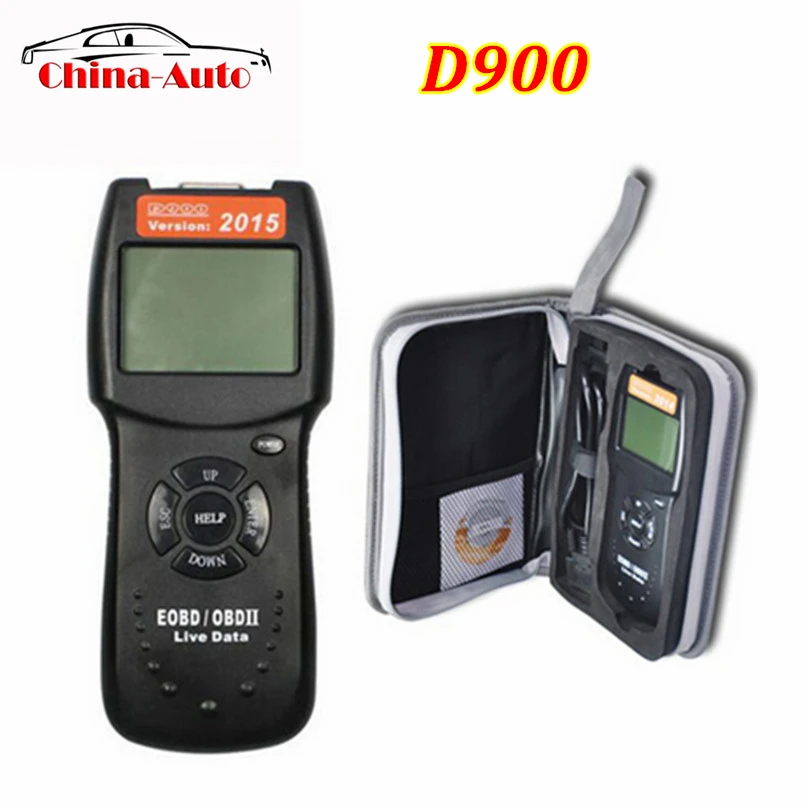 Универсальный D900 EOBD OBD2 сканер двигателя автомобиля D900 код читателя диагностический инструмент для мульти-брендов автомобилей